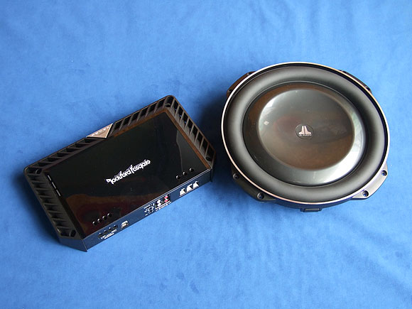 JL Audio 13TW5-3+Rockford Fosgate T600-2