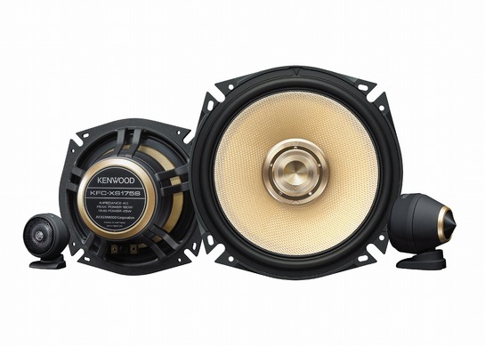 KENWOODからカスタムフィット・スピーカー「XSシリーズ」2モデルと「RS