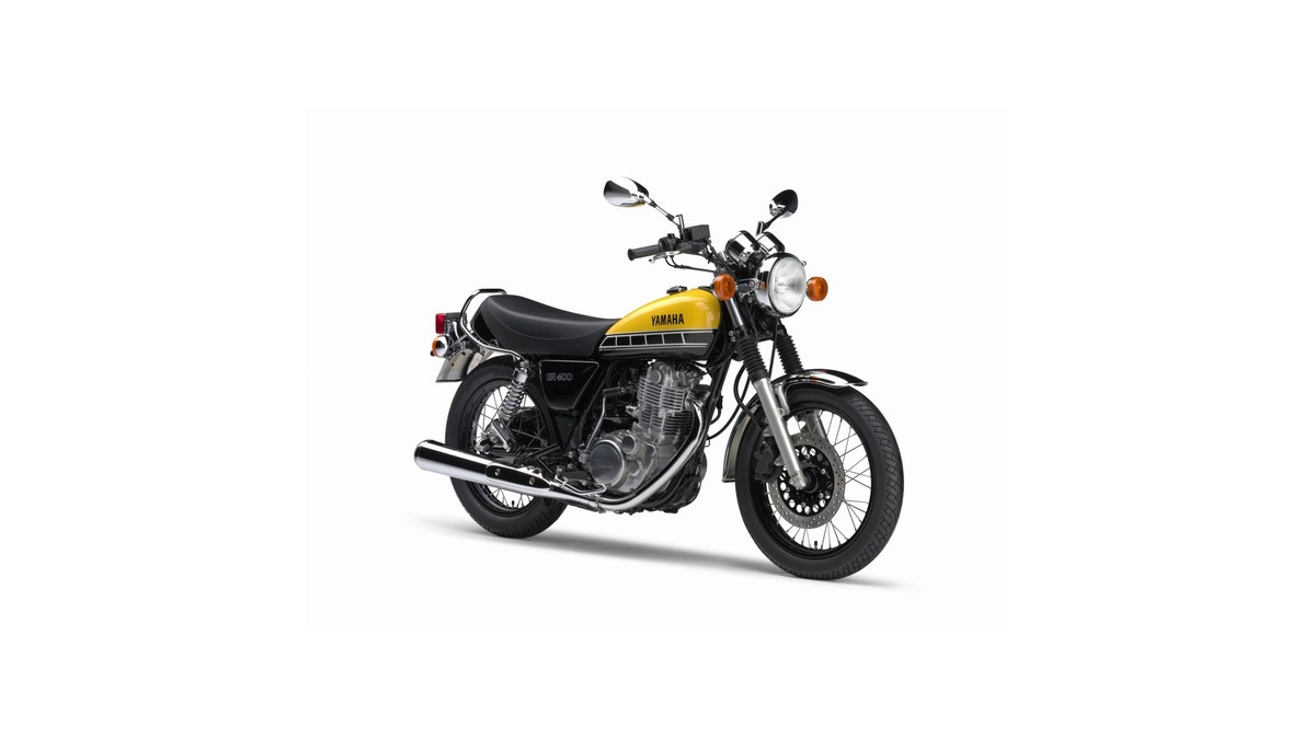 ヤマハ SR400、イエロータンク装備の創業60周年記念カラーを限定発売