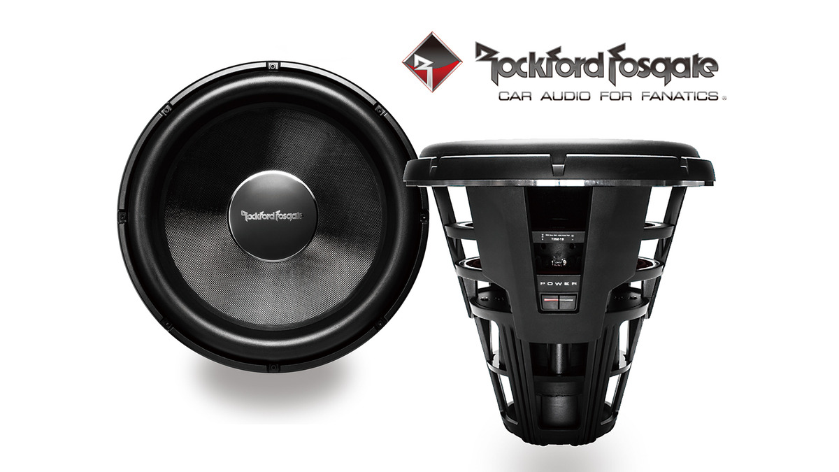 緋*色様 【Rockford Fosgate】 T3--SUBウーファー Rockford Fosgateから強力なポテンシャルを誇る『T3シリーズ』登場