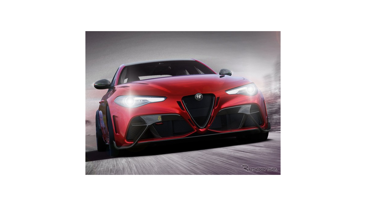 アルファロメオ ジュリア に「GTA」、伝説の名前が復活…540馬力ツイン