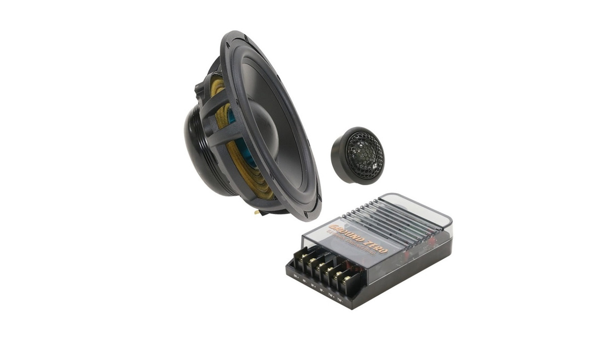 独グラウンドゼロの新型2ウェイコンポーネントスピーカー「GZUC 165.2