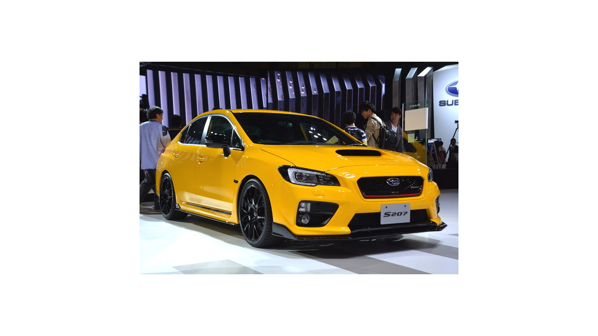 WRX STI s207NBR 限定ウルトラスエード 4K)SUBARU WRX STI S207 NBR