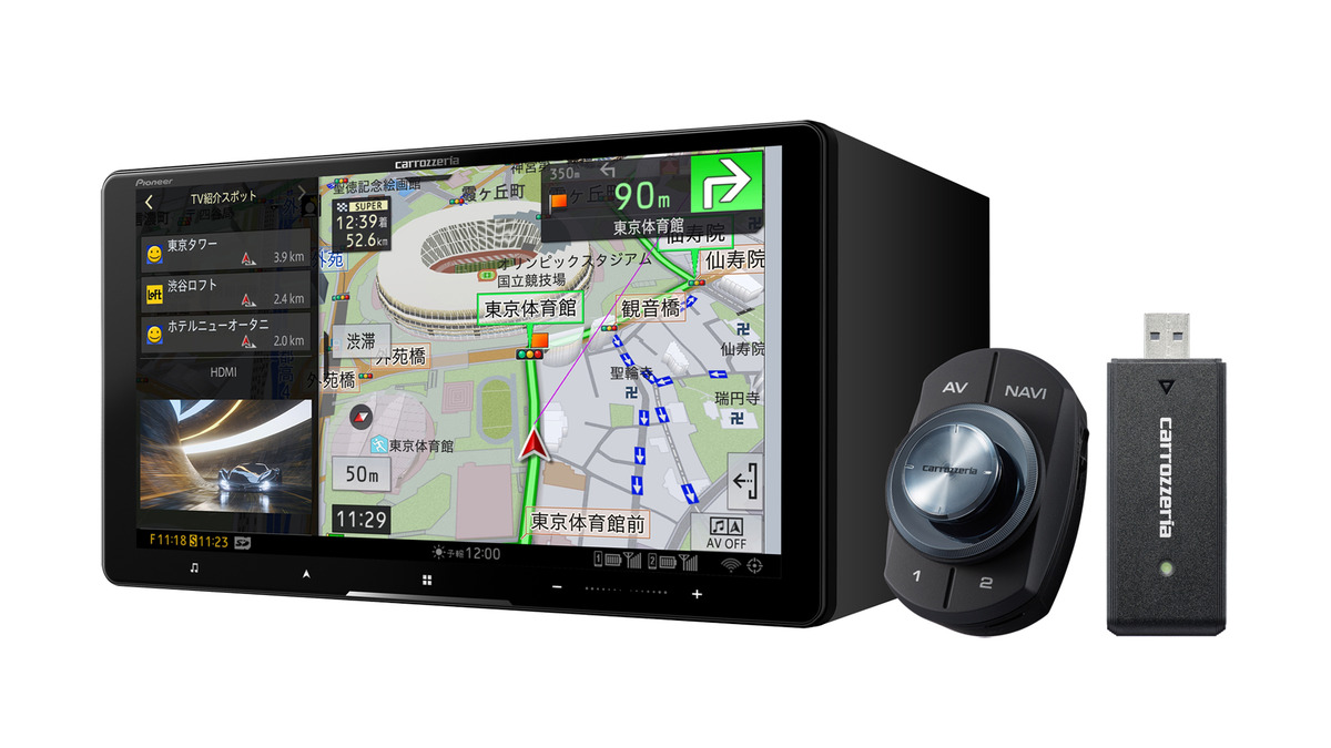 【極美品!!】カロッツェリア AVIC-CW911-DC サイバーナビ 夏■ 未使用】 AVIC-CW911-DC サイバーナビ