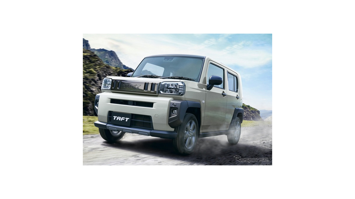 ダイハツ タフト、特別仕様車「ダーククロム ベンチャー」の先行受注