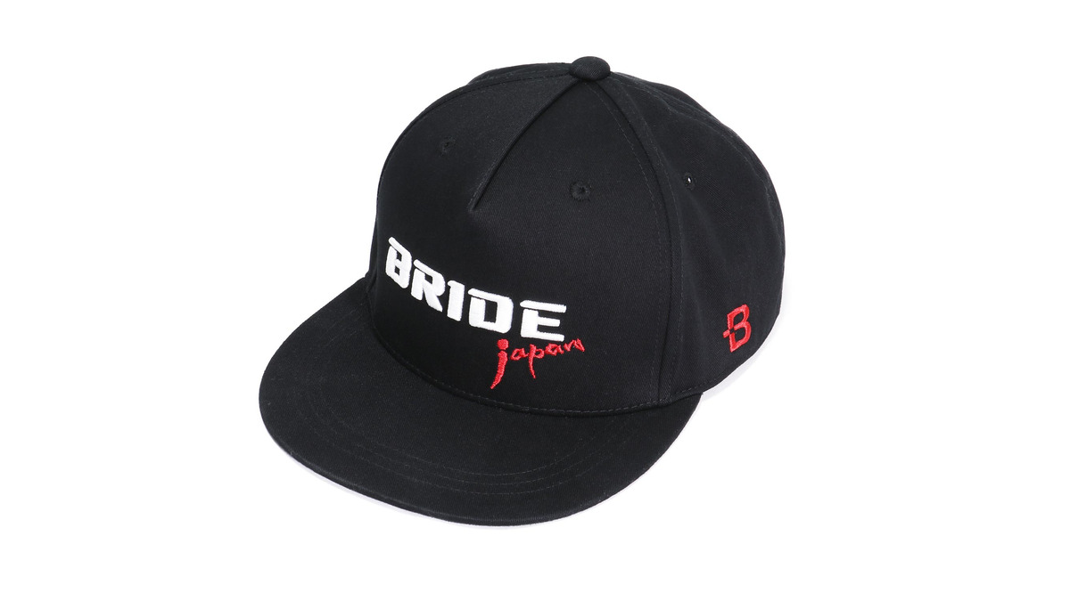 BRIDE フラットキャップ 黒 赤 Motorsports is Life BRIDEから数量限定オジリルグッズ「BRIDEフラットキャップ」が新発売