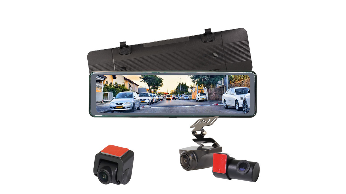 MAXWINからズーム機能搭載の爆光ミラー型前後ドライブレコーダー「MDR