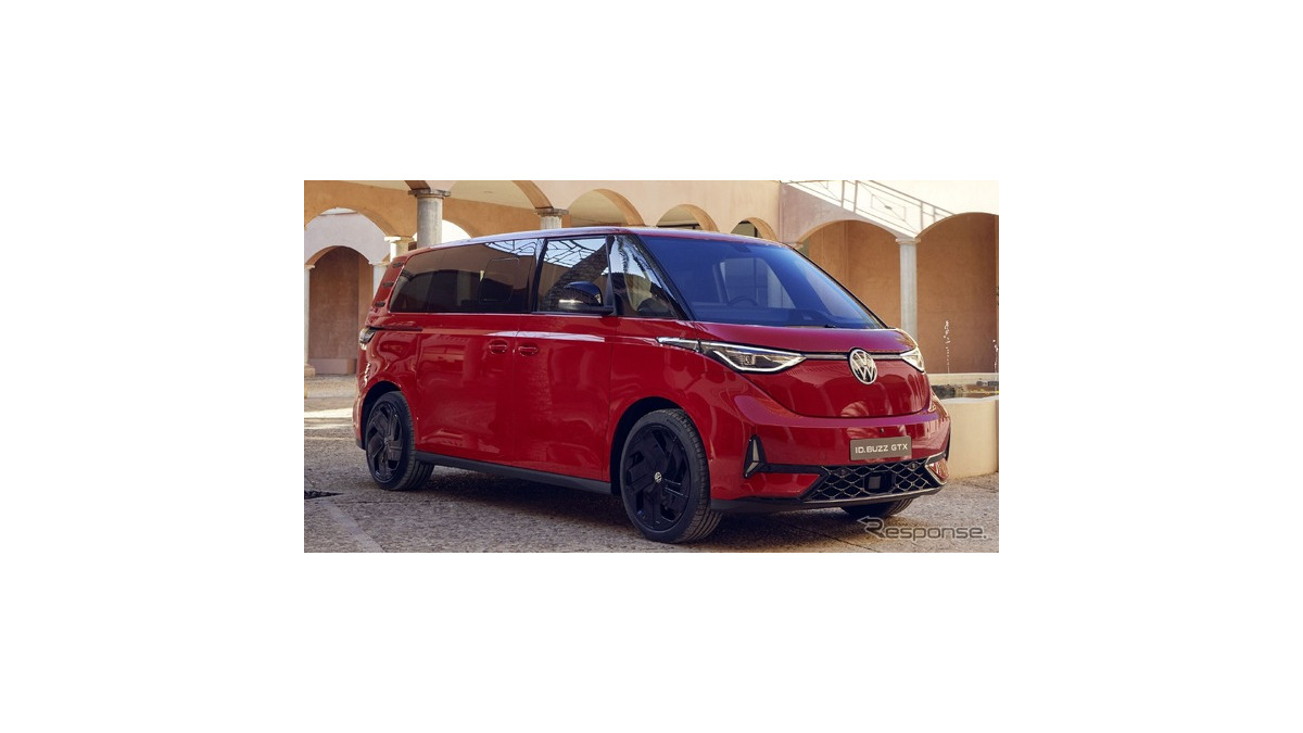 VWの電動ミニバン『ID. BUZZ』に高性能「GTX」仕様登場、340馬力ツイン