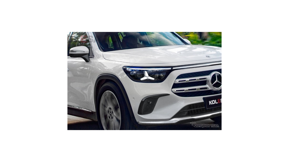 テールライトにドキッメルセデスベンツ7人乗りSUV、『GLB』次期型 S