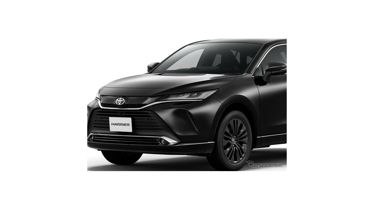 トヨタ『ハリアー』が一部改良、特別仕様車「ナイトシェード」も登場 4
