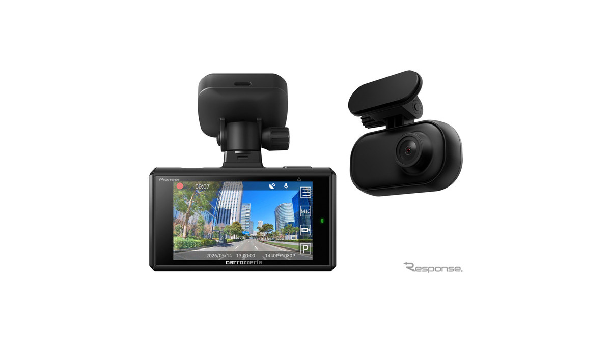 4K録画から駐車監視まで対応、カロッツェリア新型ドラレコの進化点
