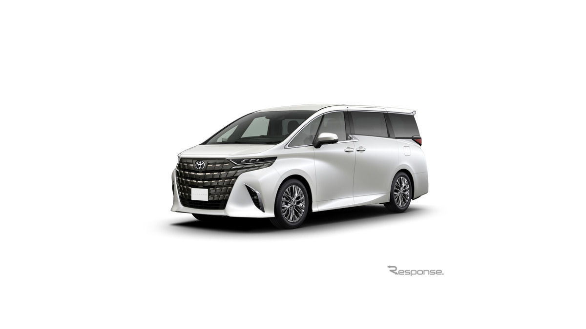 トヨタ『アルファード』一部改良、PHEVにZグレード追加…新色