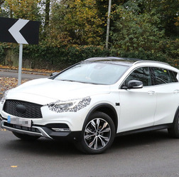 インフィニティ QX30 スクープ写真