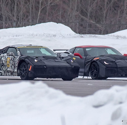 シボレー コルベットC8 ZR1スクープ写真