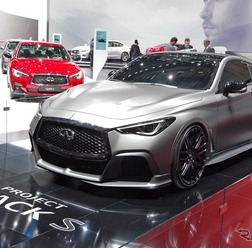 インフィニティ Q60 プロジェクト・ブラックS（ジュネーブモーターショー2017）