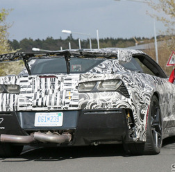 シボレーコルベットZR1スクープ写真