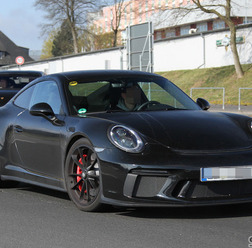 ポルシェ911GT3 RSスペシャルエディションスクープ写真