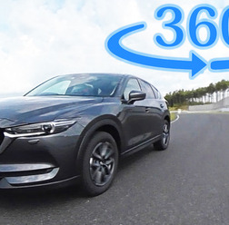 【360度 VR試乗】マツダ CX-5 の走りは“深化”したのか…サーキットで検証