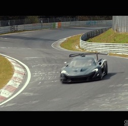 マクラーレン P1 LM がニュル最速記録を更新