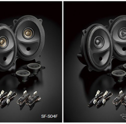 スピーカーパッケージ SF-S04F(左)とSF-S04M