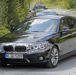 BMW 1シリーズ スクープ写真