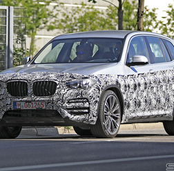 BMW X3 スクープ写真