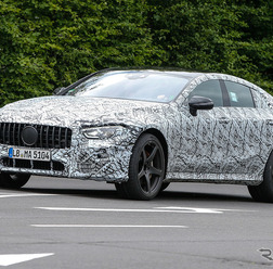 メルセデス AMG GT 4ドア スクープ写真