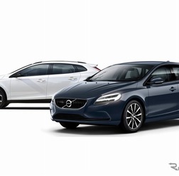 ボルボ V40 クロスカントリー D4 ダイナミックエディション（左）とV40 D4 ダイナミックエディション
