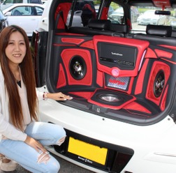 car audio newcomer! U-23 スズキ ワゴンRスティングレー(オーナー:ゆっぴさん) by Warps 前編