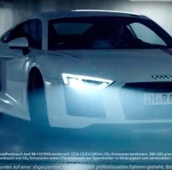 アウディ R8 V10 RWS ドリフト動画