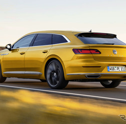 VW アルテオン シューティングブレーク レンダリングCG