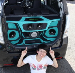 car audio newcomer！ U-23 スズキ ワゴンＲスティングレー（オーナー：佐々木堅一さん）　by　 Warps　前編