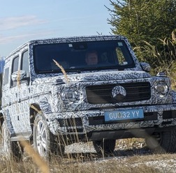 メルセデスベンツ Gクラス 新型の開発プロトタイプ