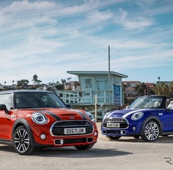 MINIハッチバックとコンバーチブルの改良新型