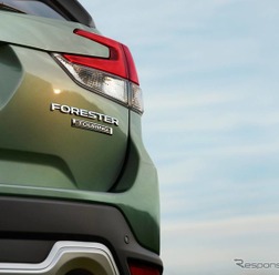 スバル・フォレスター 新型のティザーイメージ