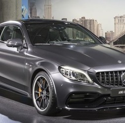 メルセデス AMG C63 クーペ 改良新型(ニューヨークモーターショー2018)