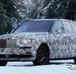 ロールスロイス・カリナンの開発プロトタイプ