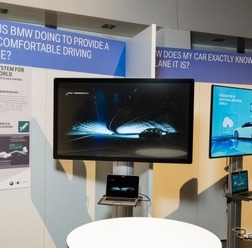 BMWの最新コネクト技術による危険情報などの配信サービス