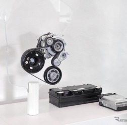VW ゴルフ 次期型の新開発48Vマイルドハイブリッドシステム