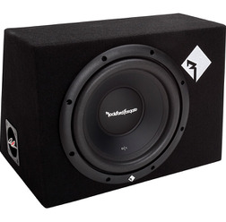 コンプリートウーファーボックスの1例。ロックフォード・フォズゲート R1-1X10。