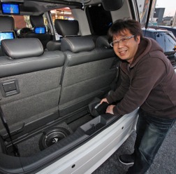 car audio newcomer! NISSAN ELGRAND(オーナー・前田正良さん) by カーオーディオクラブ 後編