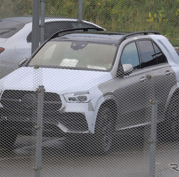 メルセデスベンツ GLE 次期型 スクープ写真