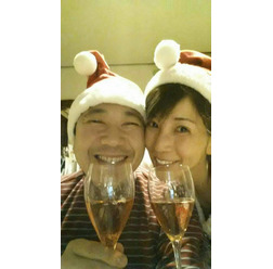 川島なお美＆鎧塚俊彦（2014年クリスマス）