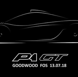 マクラーレン P1 GTのティザースケッチ