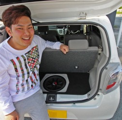 car audio newcomer! ダイハツ ミライース(オーナー・苧坪佳希さん) by ingraph 後編