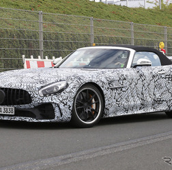 メルセデス AMG GT R ロードスター スクープ写真