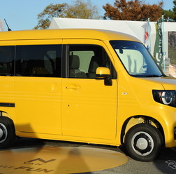 ホンダN-VAN(アウトドア車両展示、東京モーターフェス2018)
