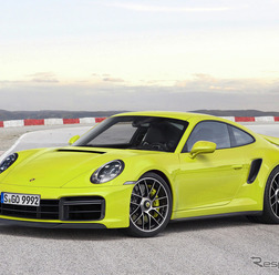 PHEVも設定されるというポルシェ 911ターボ 次期型(992型)レンダリングCG