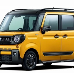 スズキ スペーシア ギア ハイブリッド XZハイブリッド XZターボ 全方位モニター用カメラパッケージ装着車（アクティブイエロー ガンメタリック 2トーンルーフ）