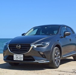 マツダ『CX-3』Lパッケージ。鳥取・琴浦にて。